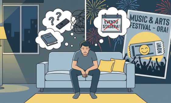 FreeTime finds events while you relax